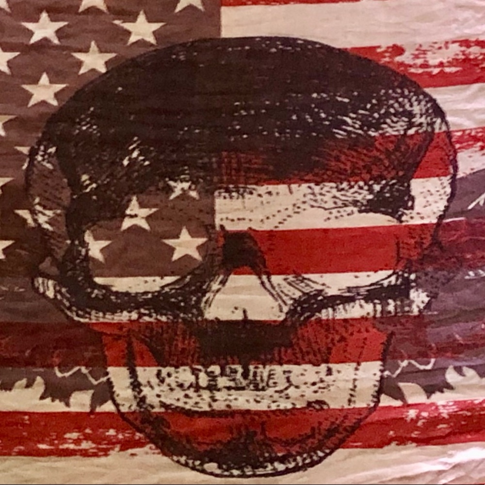 Unisex Patriotic Scarf - Picture 5 of 7